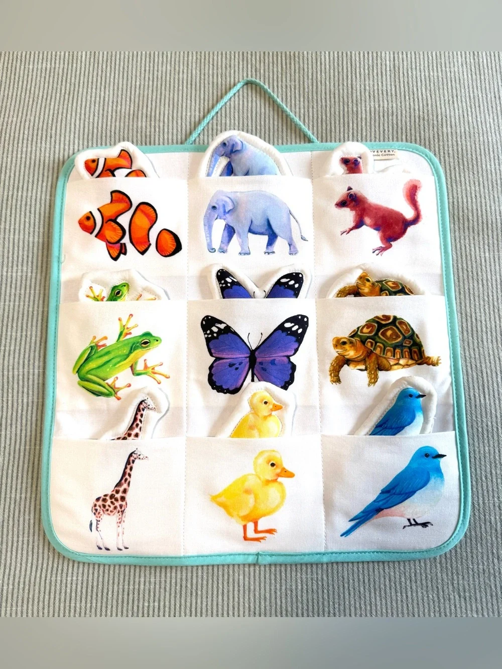 LOVEVERY Quilted Critter Pockets - Like New!